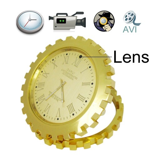 1280 x 960 Resolution 4:3 Travel Clock with Hidden Camera - Spy Clock DVR - Click Image to Close